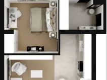 Pronájem bytu 2+kk, Čáslav - Čáslav-Nové Město, Boženy Němcové, 47 m2