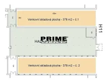 Pronájem skladu, Praha - Horní Počernice, Ve žlíbku, 756 m2