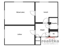 Pronájem bytu 2+1, Opava - Předměstí, Horovo náměstí, 67 m2