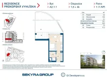 Prodej bytu 1+kk, Praha - Jinonice, Radlická, 29 m2