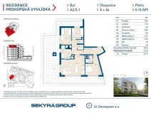 Prodej bytu 4+kk, Praha - Jinonice, Radlická, 108 m2