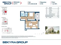 Prodej bytu 2+kk, Praha - Karlín, Sokolova, 52 m2