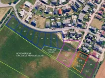 Prodej pozemku pro bydlení, Hrušovany u Brna, Pod Střediskem, 608 m2