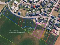 Prodej pozemku pro bydlení, Hrušovany u Brna, Pod Střediskem, 896 m2