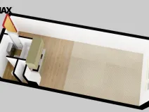 Pronájem bytu 1+kk, Hradec Králové - Nový Hradec Králové, třída Edvarda Beneše, 30 m2