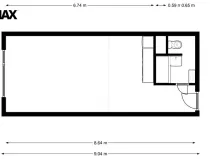 Pronájem bytu 1+kk, Hradec Králové - Nový Hradec Králové, třída Edvarda Beneše, 30 m2