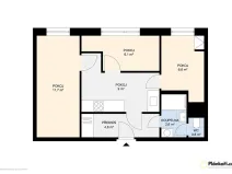 Pronájem pokoje, Olomouc, Lazecká, 12 m2
