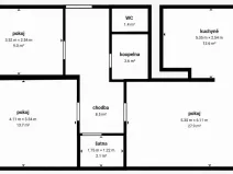 Pronájem bytu 3+1, Slaný, Arbesova, 62 m2