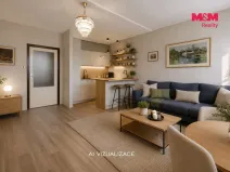 Prodej bytu 2+kk, Praha - Modřany, Urbánkova, 44 m2