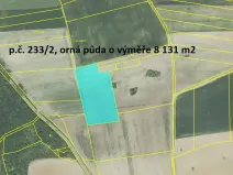 Prodej pole, Vysoký Újezd, 16023 m2