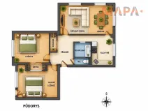 Prodej bytu 3+1, Chomutov, 17. listopadu, 79 m2