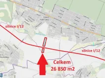 Prodej pole, Praha, Hořejšího, 26850 m2