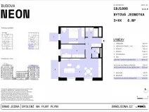 Prodej bytu 3+kk, Brno, Plynárenská, 68 m2
