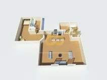 Pronájem bytu 2+kk, Písek - Vnitřní Město, Alšovo nám., 146 m2