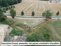 Prodej pozemku, Zlatá Koruna - Rájov, 1054 m2