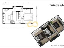 Prodej bytu 2+1, Prachatice, Husinecká, 68 m2