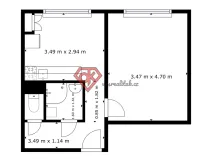 Pronájem bytu 1+1, Ústí nad Orlicí, Popradská, 36 m2