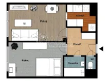 Prodej bytu 2+kk, Kladno - Kročehlavy, Holandská, 40 m2