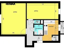 Pronájem bytu 2+1, Poděbrady, Mánesova, 63 m2