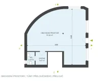 Pronájem obchodního prostoru, Přelouč, Tůmy Přeloučského, 64 m2