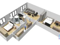 Prodej bytu 3+1, Plzeň - Doubravka, Ke Špitálskému lesu, 70 m2