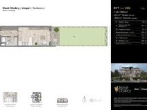Prodej bytu 1+kk, Praha - Dolní Chabry, Podhorská, 36 m2