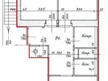 Pronájem bytu 2+1, Praha - Smíchov, Na Skalce, 80 m2