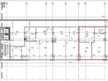 Pronájem kanceláře, Praha - Karlín, Pobřežní, 160 m2