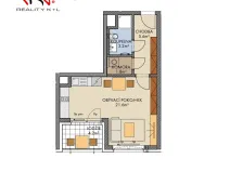 Prodej bytu 1+kk, Praha, Drnovská, 37 m2