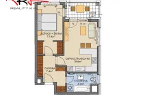 Prodej bytu 2+kk, Praha, Drnovská, 54 m2