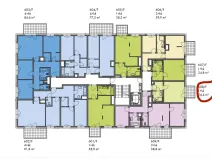 Prodej bytu 1+kk, Kralupy nad Vltavou, Purkyňovo nám., 24 m2
