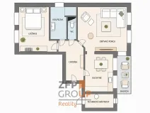 Pronájem bytu 2+1, Morkovice-Slížany, Nádražní, 65 m2