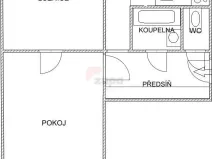 Pronájem bytu 2+1, Praha - Hloubětín, Poděbradská, 53 m2