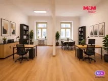 Pronájem kanceláře, Praha - Vinohrady, náměstí Míru, 74 m2
