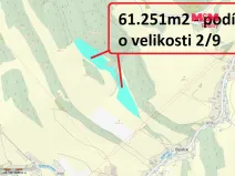 Prodej louky, Stárkov - Bystré, 61251 m2