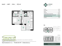 Prodej bytu 2+kk, Slaný, U Benaru, 54 m2