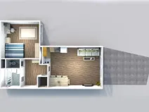 Pronájem bytu 2+kk, Praha - Letňany, Chlebovická, 56 m2