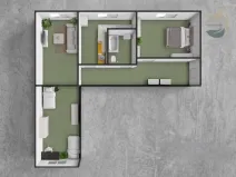 Prodej bytu 3+1, Plzeň, Dlouhá, 76 m2