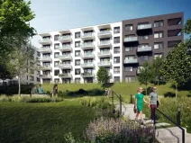 Prodej bytu 2+kk, Praha - Hlubočepy, náměstí Olgy Scheinpflugové, 47 m2