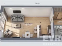 Prodej bytu 1+kk, Praha - Řeporyje, Kakosova, 36 m2