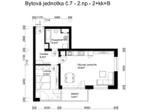 Prodej bytu 2+kk, Lanškroun, Vančurova, 59 m2