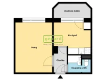Prodej bytu 1+1, Šlapanice, Švehlova, 32 m2