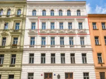 Pronájem bytu 2+kk, Praha - Nové Město, Koubkova, 51 m2