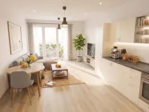 Prodej bytu 1+kk, Praha - Letňany, Kadečkové, 38 m2