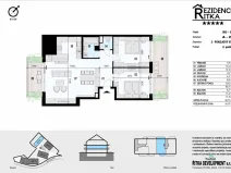 Prodej bytu 3+kk, Řitka, Všenorská, 86 m2