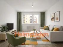Pronájem bytu 2+1, Orlová - Lutyně, Masarykova třída, 58 m2