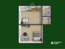 Pronájem bytu 2+kk, Stod, Plzeňská, 35 m2