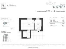 Prodej bytu 2+kk, Praha - Záběhlice, U zákrutu, 27 m2