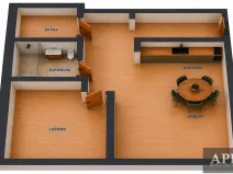 Pronájem bytu 2+kk, Uherský Brod, Kaunicova, 54 m2