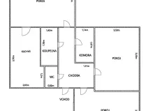 Prodej bytu 3+1, Ústí nad Orlicí, Polská, 67 m2